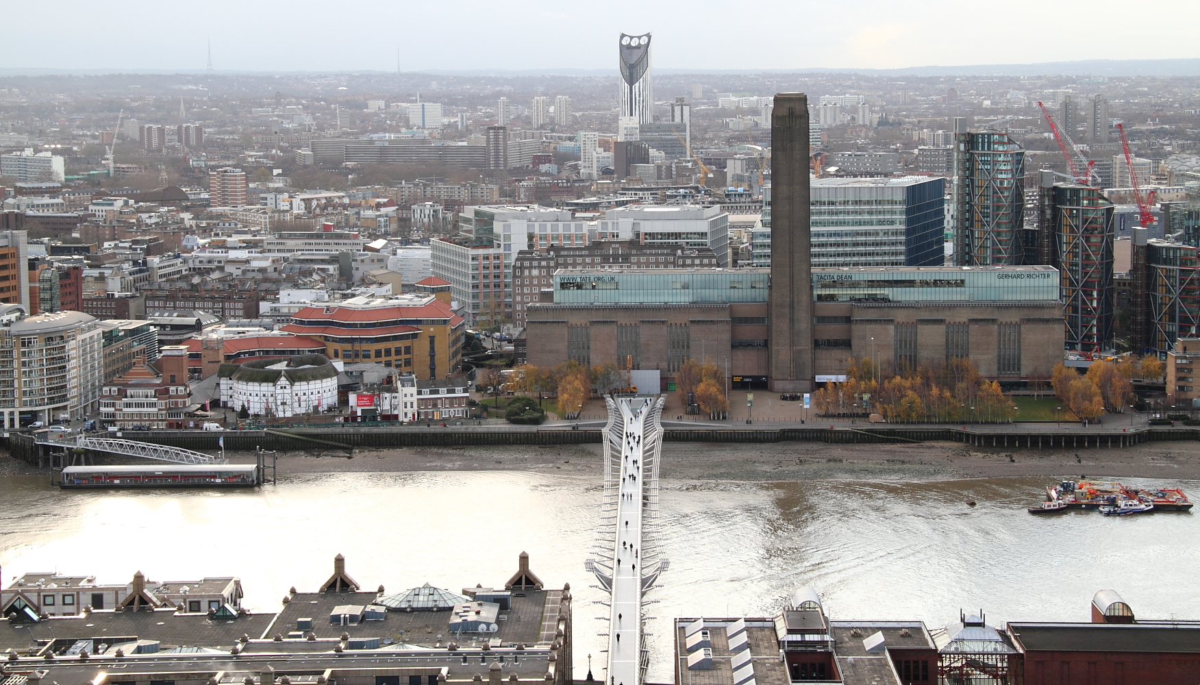 Blick von der St.Paul`s Cathedral