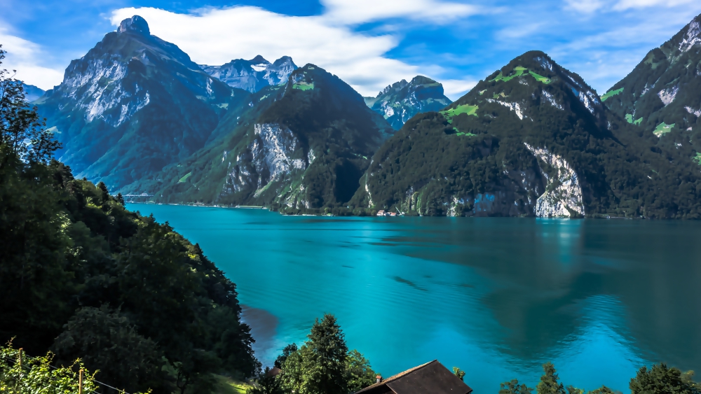 Blick von der Tellsplatte, Schweiz