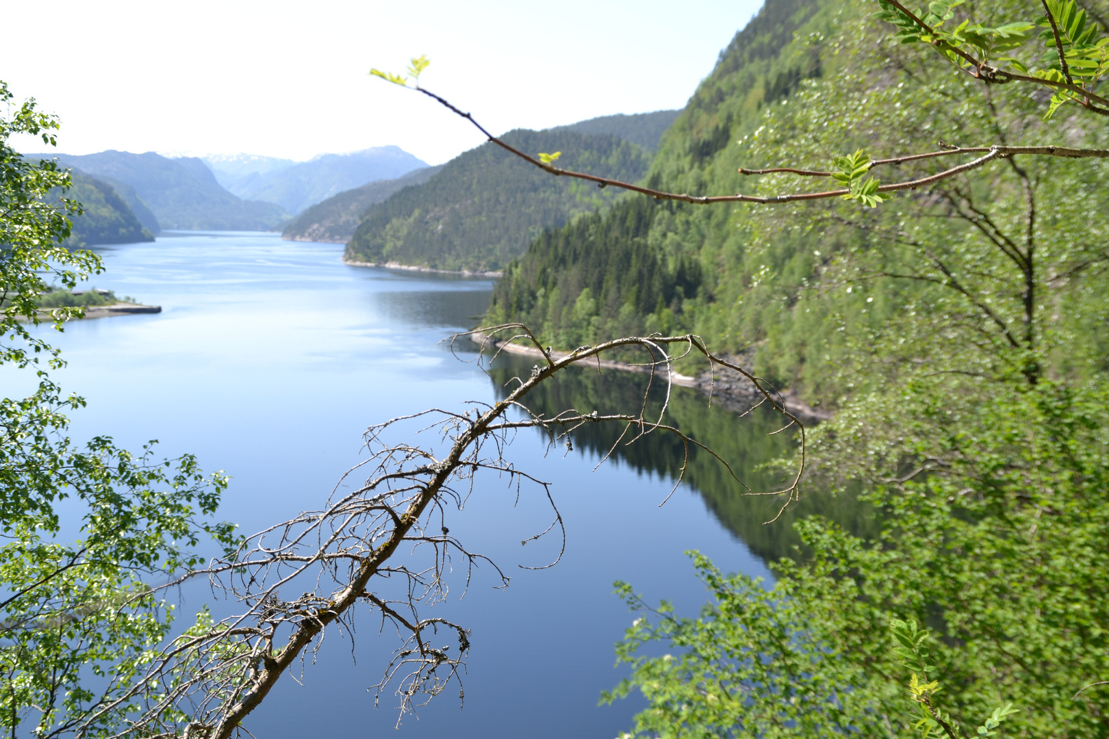 Blick von der Terasse meines Freundes