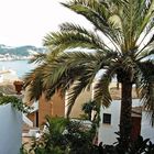 Blick von der Terrasse in Cala Fornells, Aldea I