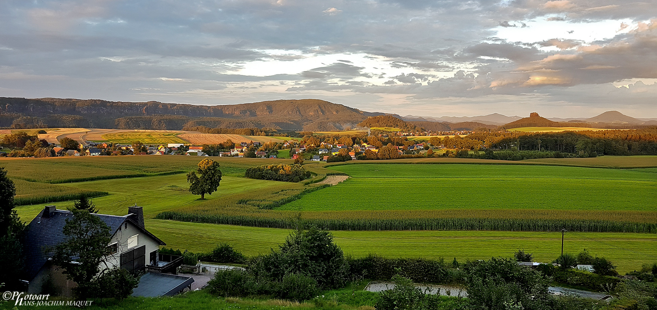 Blick von der Terrasse Panoramahotel Wolfsberg