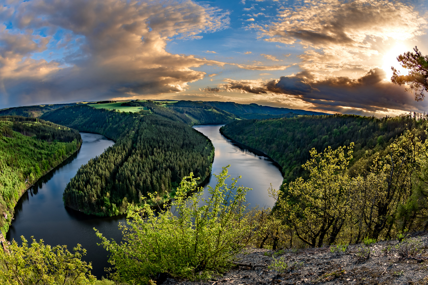 Blick von der Teufelskanzel