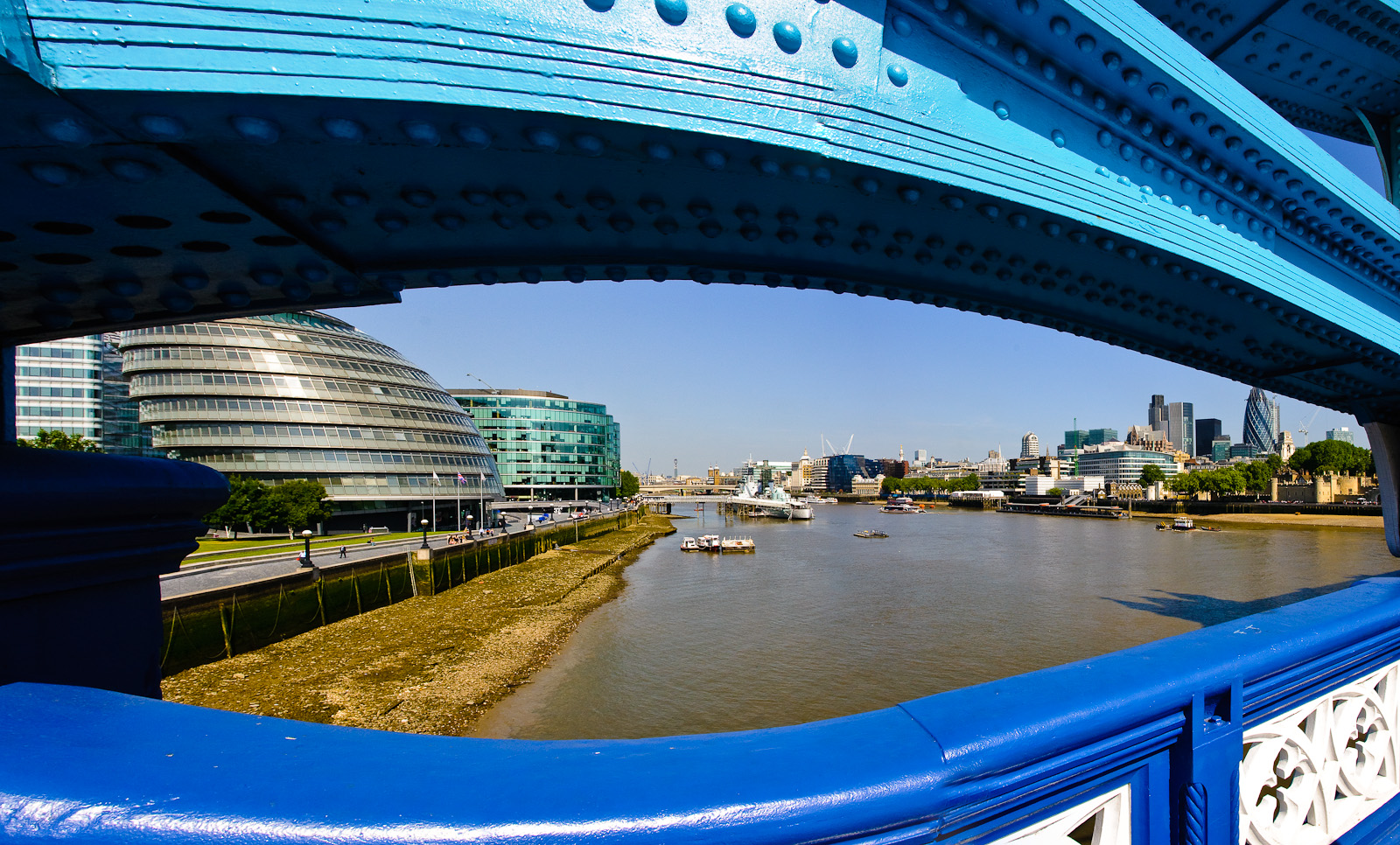 Blick von der Tower-Bridge