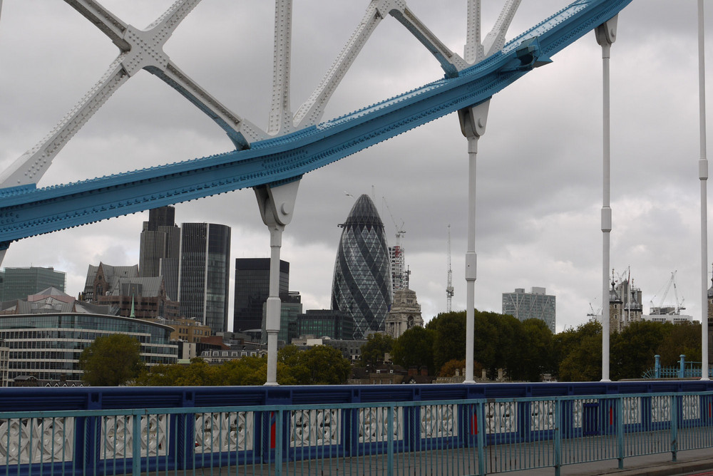 Blick von der Tower Bridge