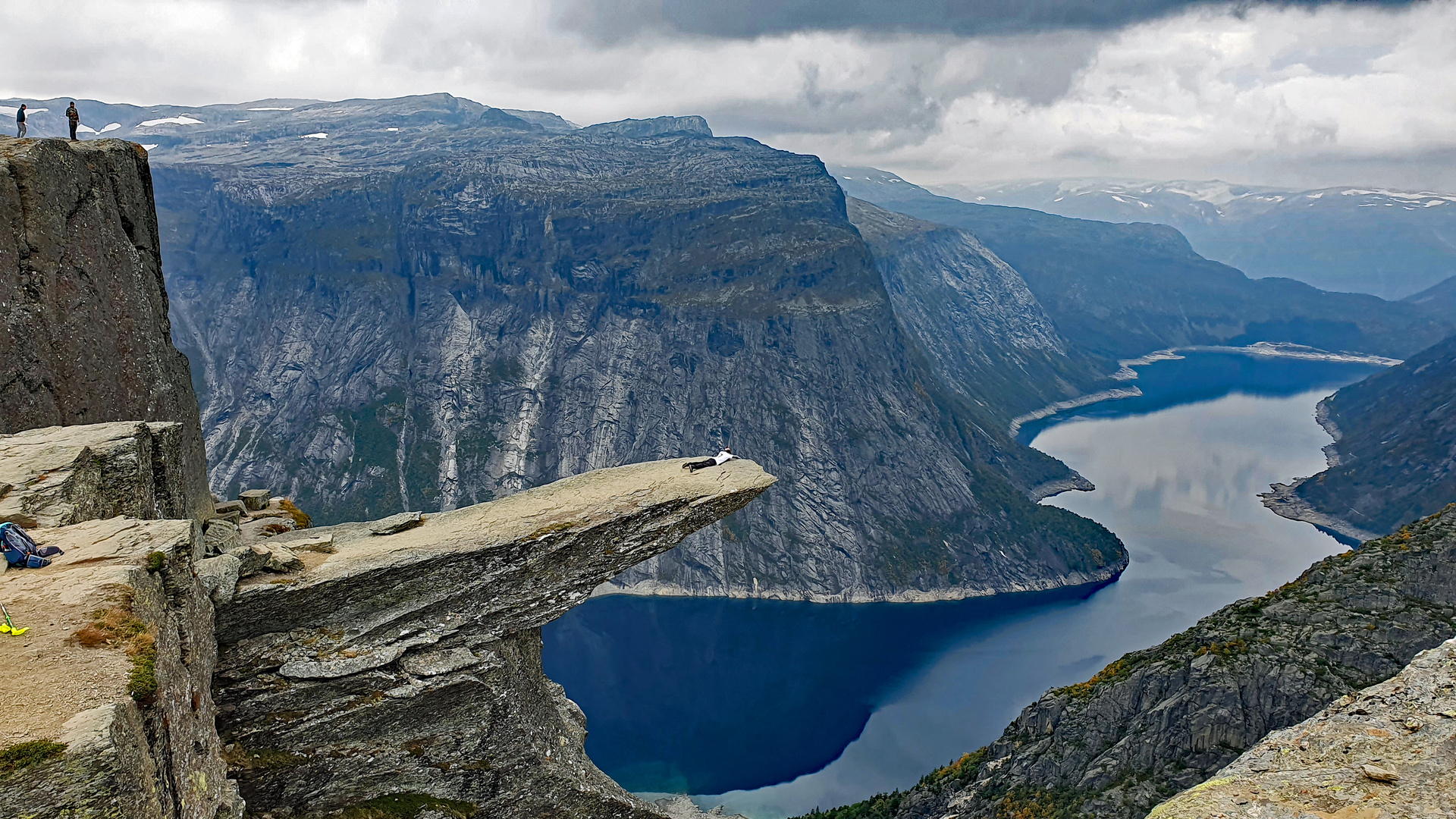 Blick von der Trolltunga