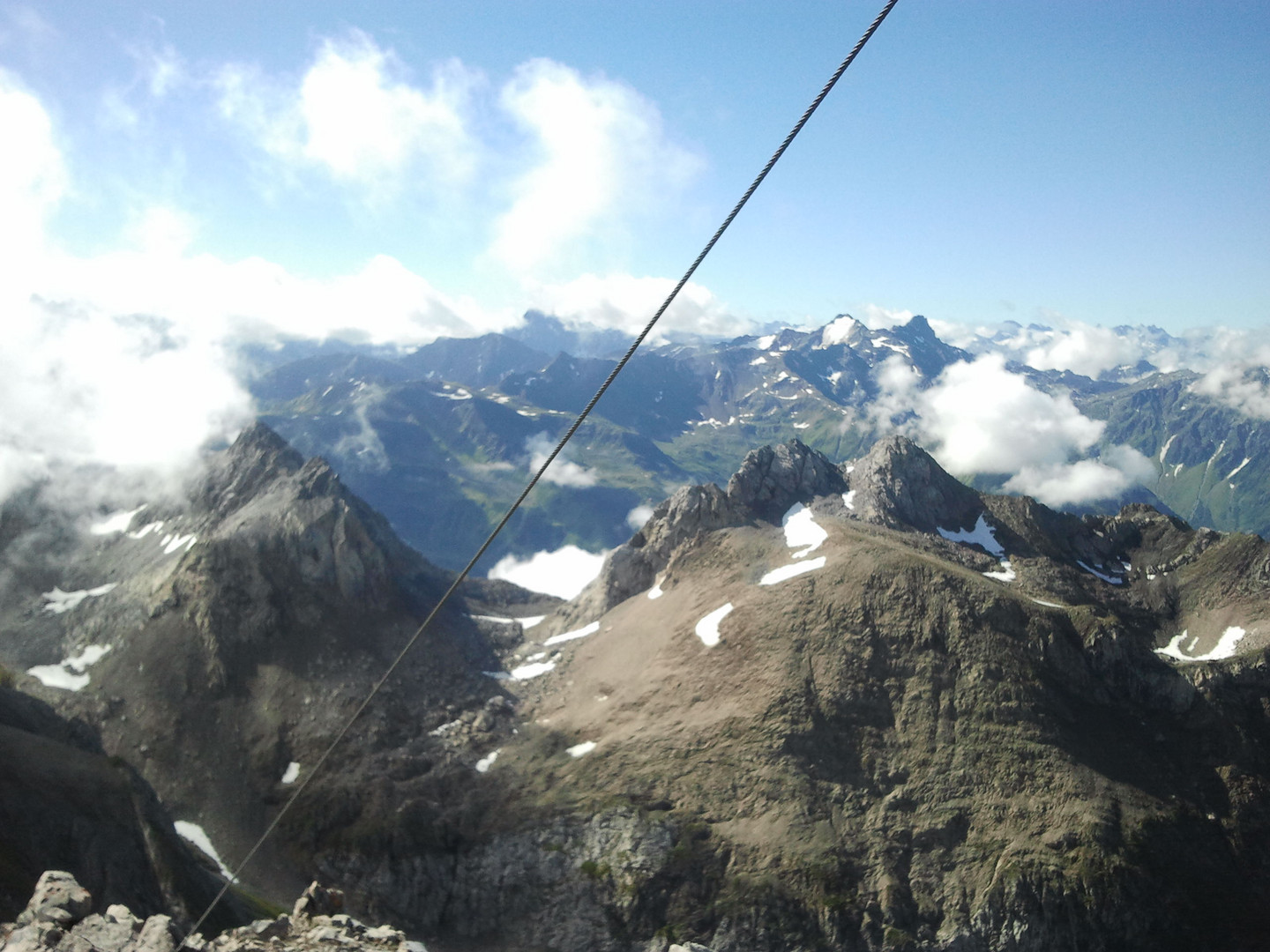 Blick von der unteren Wildgrubenspitze