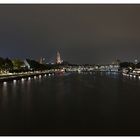 Blick von der Untermainbrücke Richtung Frankfurter Altstadt