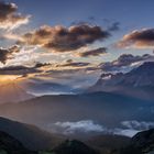 blick von der Upsspitze Ehrwald, Tirol nach Garmisch