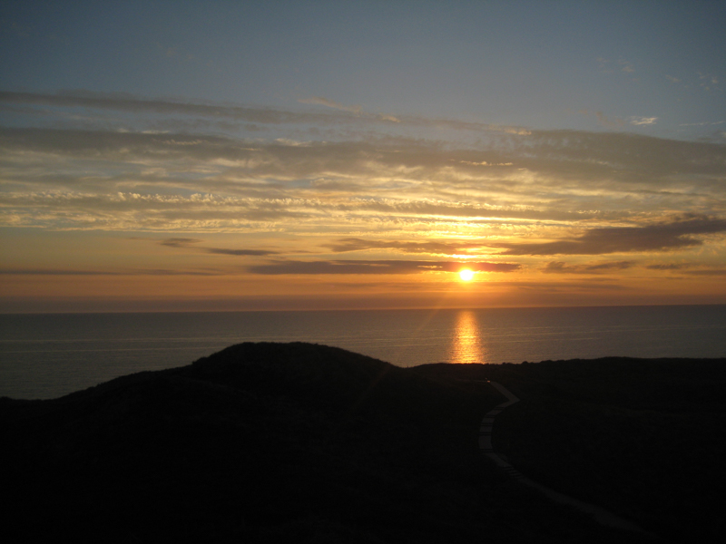 Blick von der Uwe-Düne bei KAmpen auf Sylt