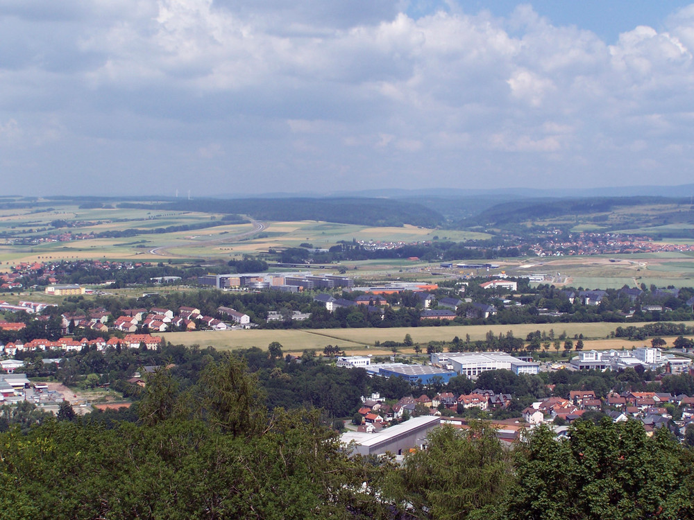 Blick von der Veste Coburg