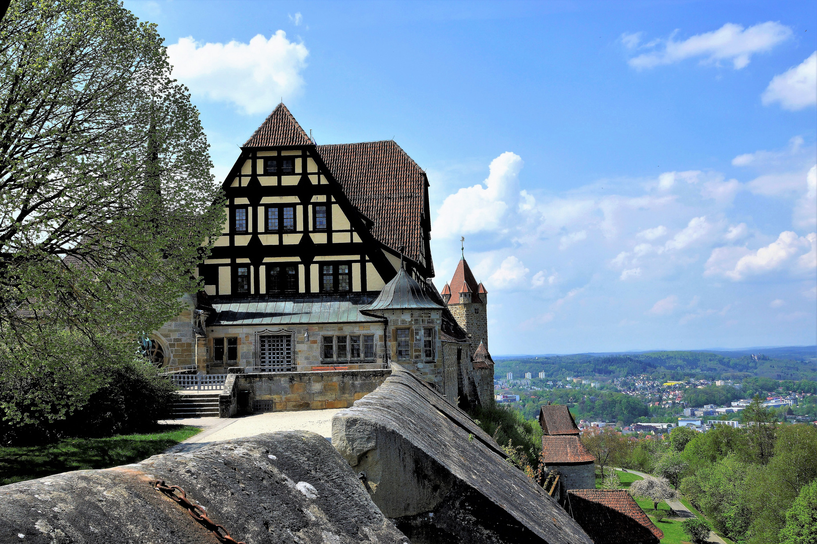 Blick von der Veste Coburg