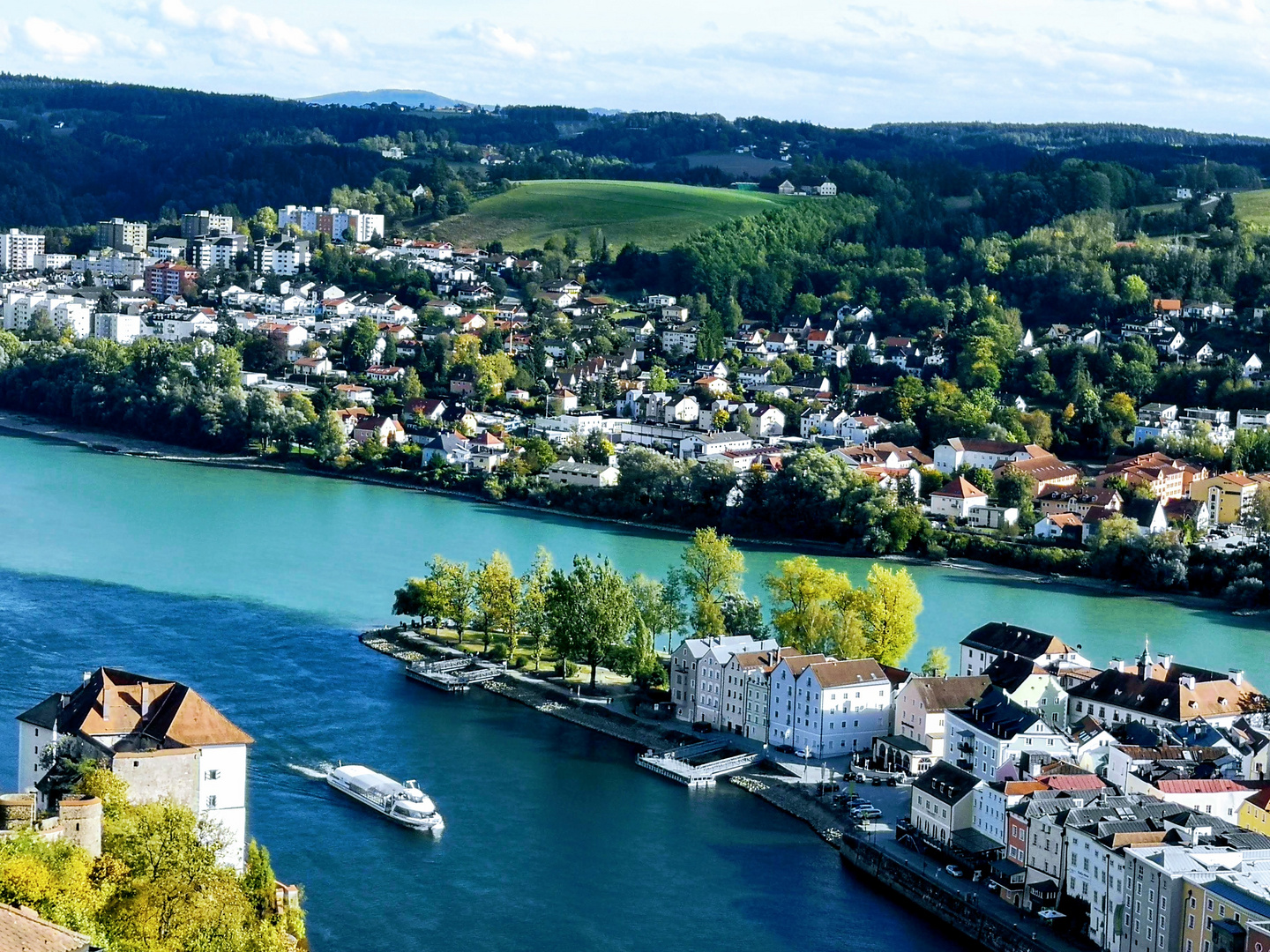 Blick von der Veste Oberhaus