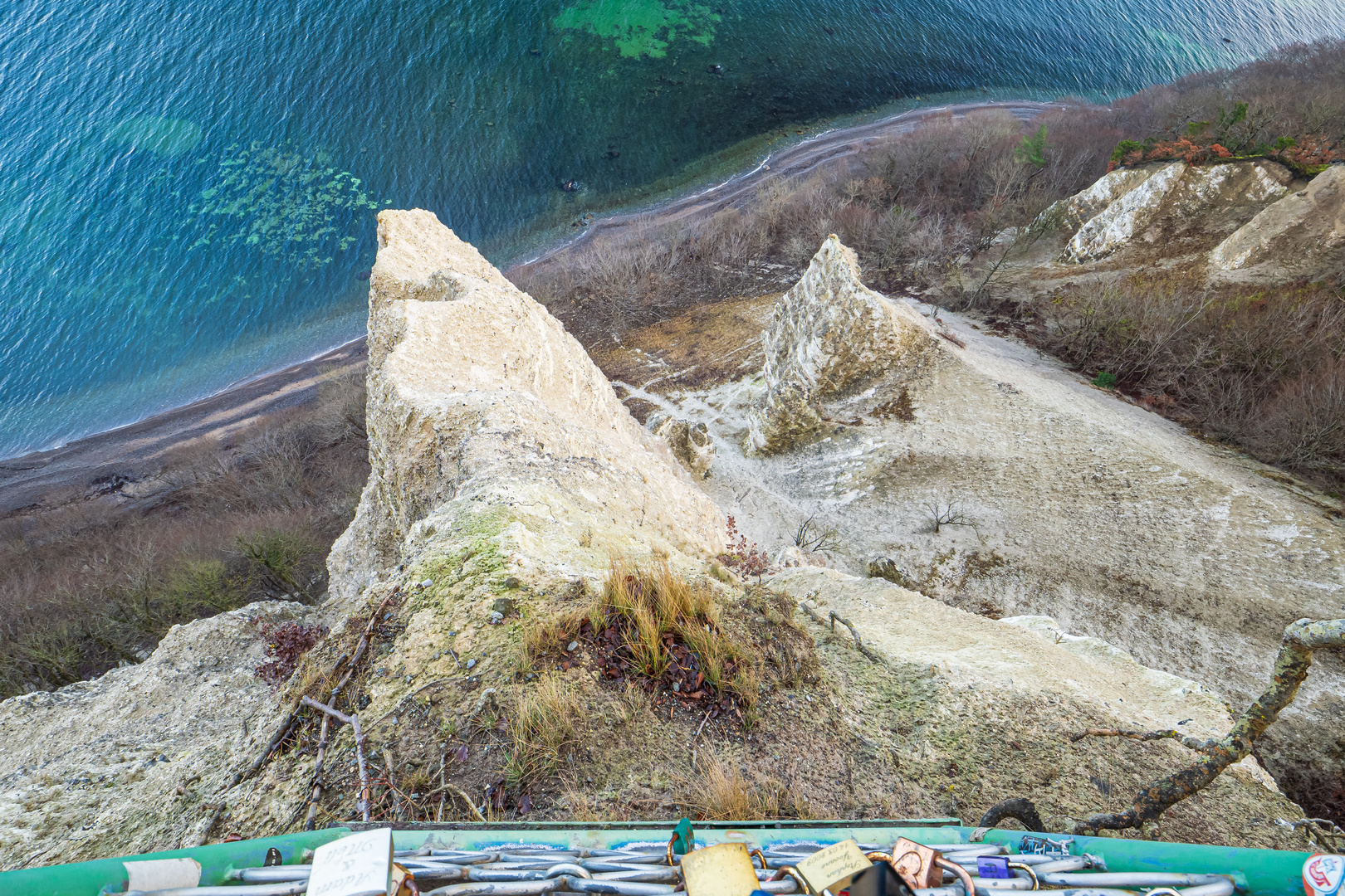 Blick von der Viktoria-Sicht in die Tiefe