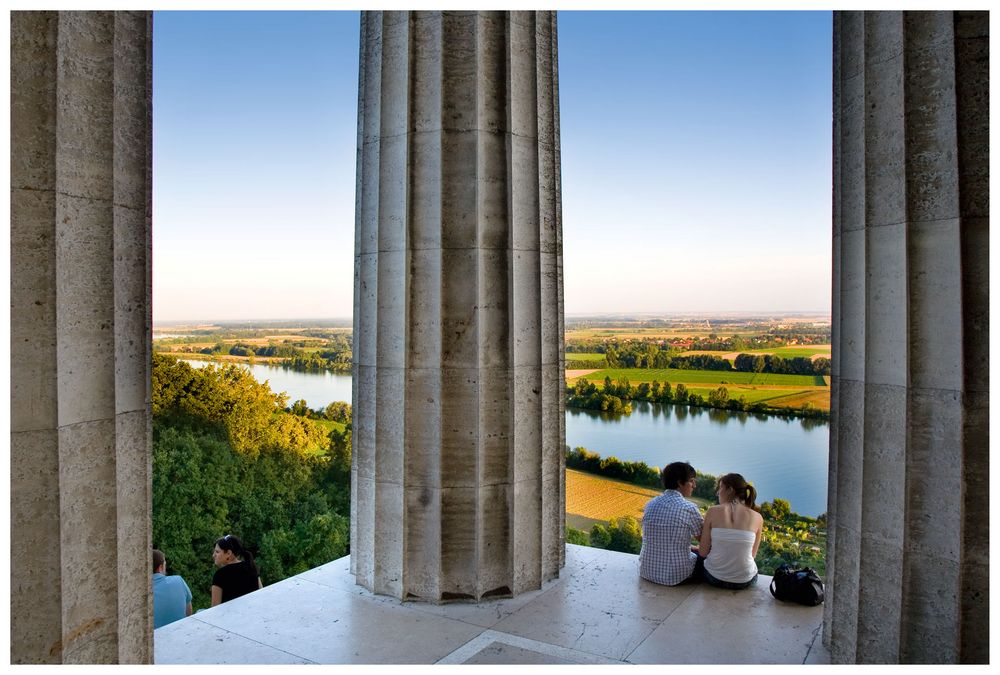 Blick von der Walhalla