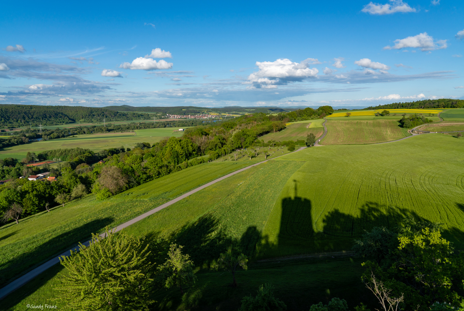 Blick von der Wallburg