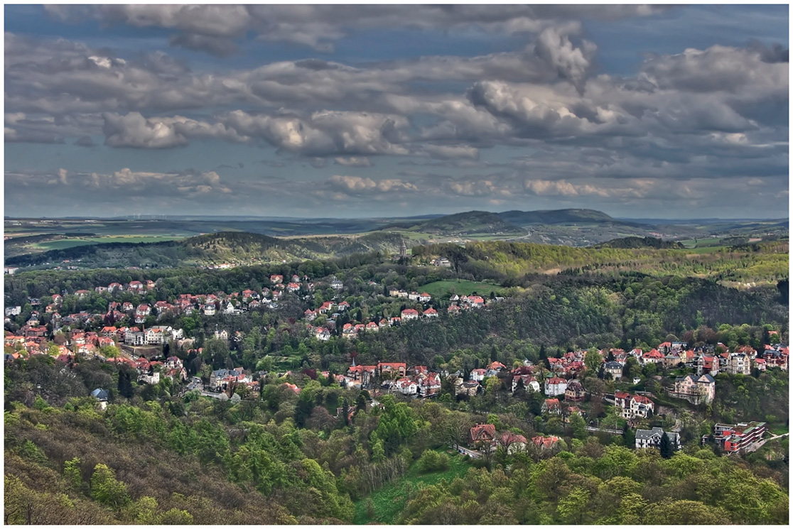 Blick von der Wartburg, Eisenach