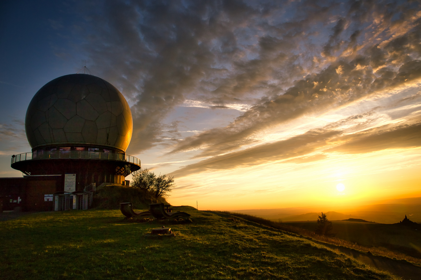 Blick von der Wasserkuppe.