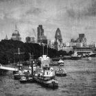 Blick von der Waterloo Bridge