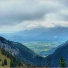 Blick von der Wendelsteinbahn