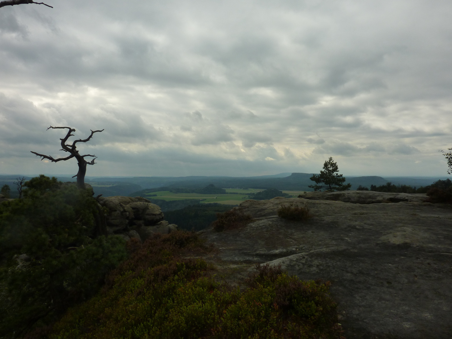 Blick von der Wenzelwand Aussicht