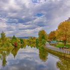 Blick von der Werrabrücke in Hann. Münden