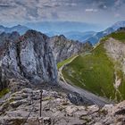 Blick von der Westlichen Karwendelspitze