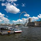 Blick von der Westminster Bridge 