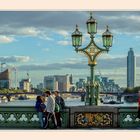 BLICK VON DER WESTMINSTER BRIDGE