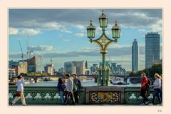 BLICK VON DER WESTMINSTER BRIDGE