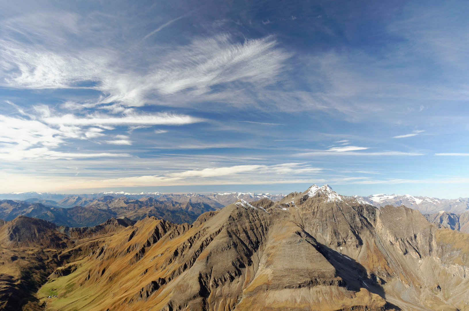 Blick von der Wurmmaulspitze