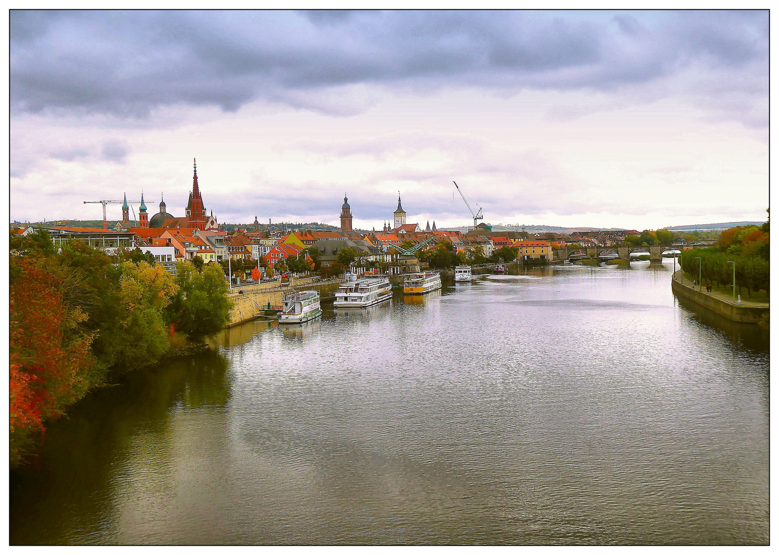 Blick von der Zellerauer Brücke