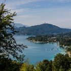 Blick von der Zillhöhe auf den Wörthersee