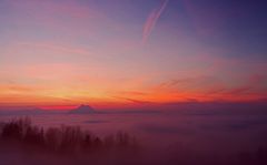 Blick von der Zistlalm ins Berchtesgadener Land