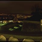 Blick von der Zitadelle in Erfurt