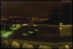 Blick von der Zitadelle in Erfurt