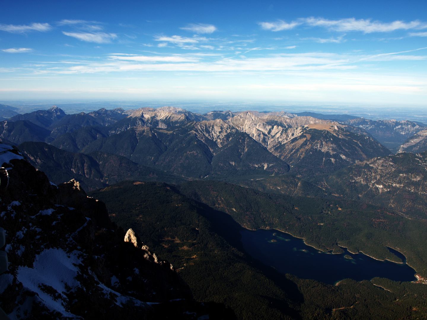 Blick von der Zugspitze 1