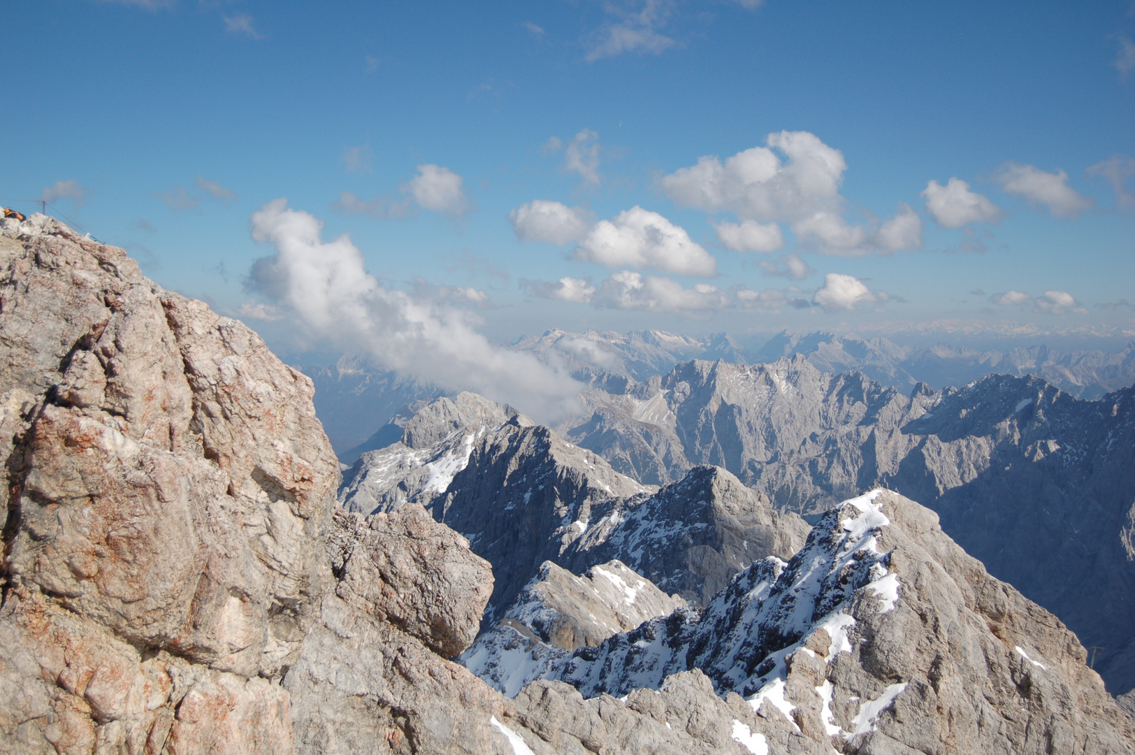 Blick von der Zugspitze