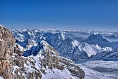 Blick von der Zugspitze