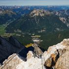 Blick von der Zugspitze