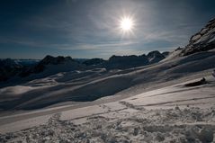 Blick von der Zugspitze