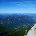 Blick von der Zugspitze