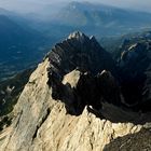 Blick von der Zugspitze