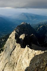 Blick von der Zugspitze