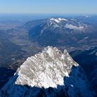 Blick von der Zugspitze