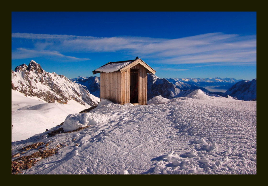 Blick von der Zugspitze