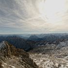 Blick von der Zugspitze