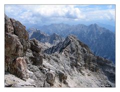 Blick von der Zugspitze