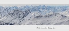 Blick von der Zugspitze