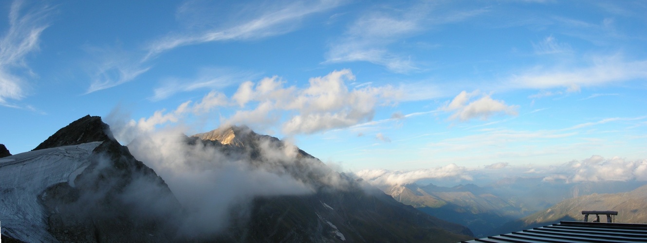 Blick von der Zwickauer Hütte