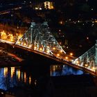 Blick von Dresden Loschwitz auf das Blaue Wunder (2)